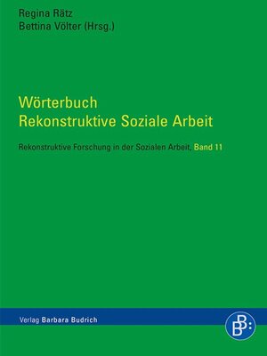 cover image of Wörterbuch Rekonstruktive Soziale Arbeit